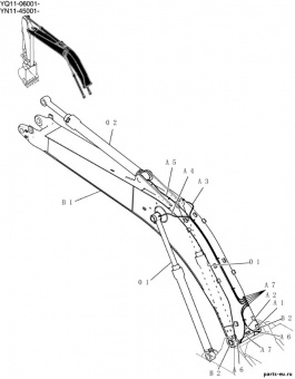 2444R1117D300 Шланг