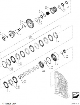 47728826 Шестерня